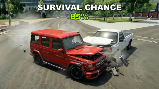 Simulador de Acidente Carro screenshot