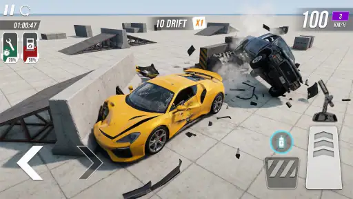 Simulador de Acidente Carro screenshot