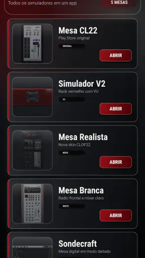 Simulador de Mesa Automotiva screenshot