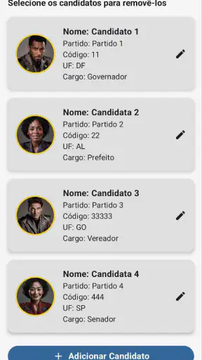 Simulador de Urna Eletrônica screenshot