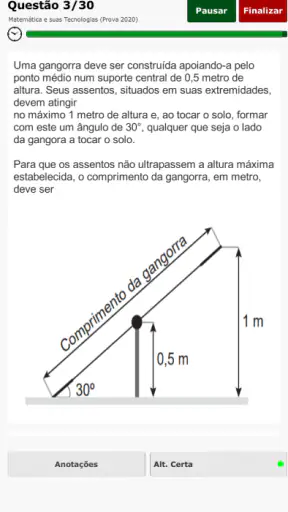 Simulados - Encceja Fácil 2026 screenshot