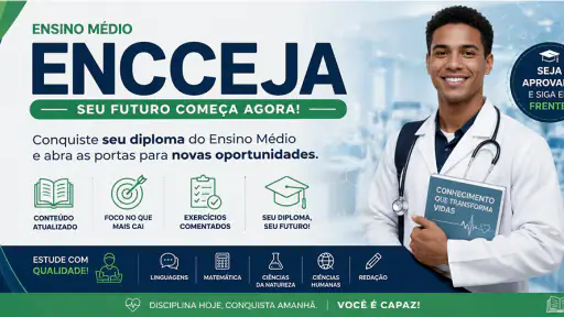 Simulados - Encceja Fácil 2026 screenshot