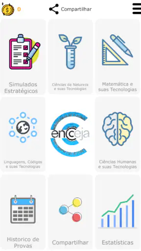 Simulados - Encceja Fácil 2026 screenshot