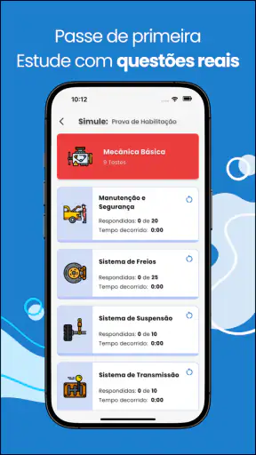 Simule: Prova de Habilitação screenshot