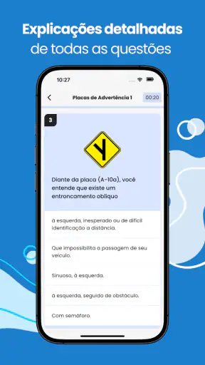 Simule: Prova de Habilitação screenshot