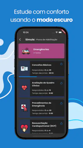 Simule: Prova de Habilitação screenshot