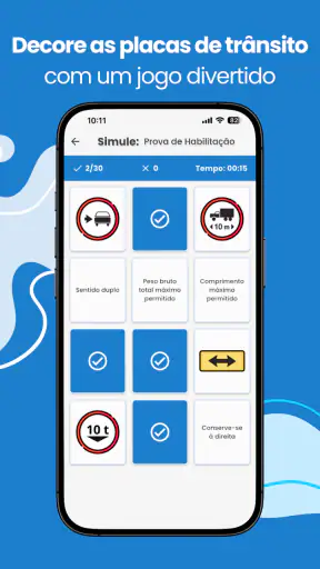 Simule: Prova de Habilitação screenshot