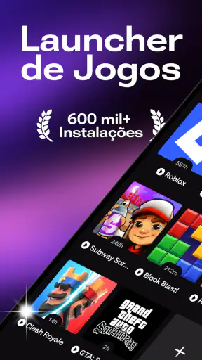 Skich: Jogos Launcher & Hub screenshot
