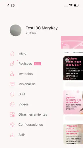 SKIN ANALYZER MARY KAY® screenshot
