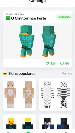 Skins Criador e 3D Editor screenshot