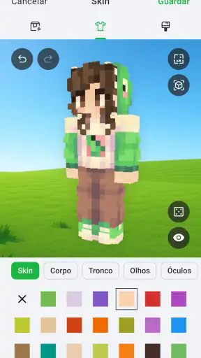 Skins Criador e 3D Editor screenshot