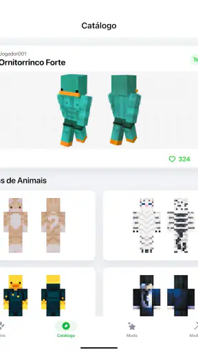 Skins Criador e 3D Editor screenshot