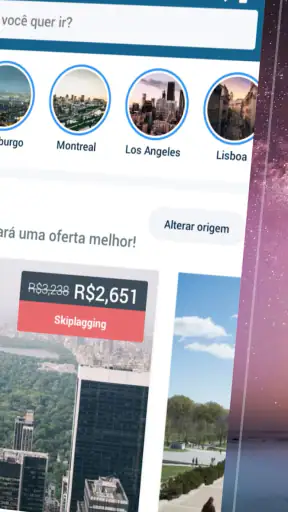 Skiplagged, Vôos e Hotéis screenshot