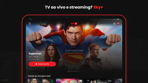 Sky+: TV+Streaming num só app screenshot