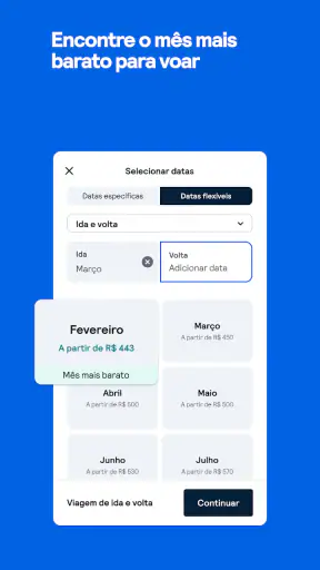 Skyscanner Voos Hotéis Carros screenshot