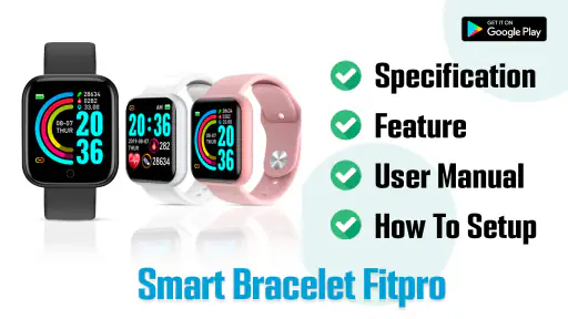 Smart Bracelet Fitpro App Hint screenshot