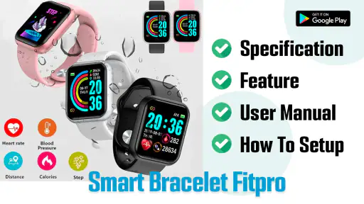 Smart Bracelet Fitpro App Hint screenshot