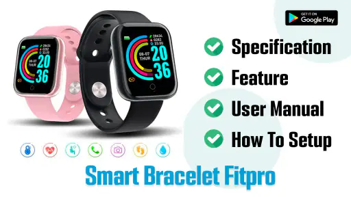 Smart Bracelet Fitpro App Hint screenshot