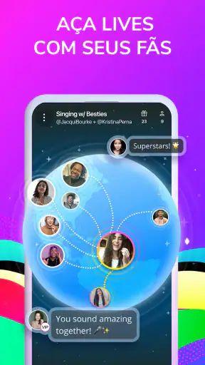 Smule: Karaoke & Grave Músicas screenshot