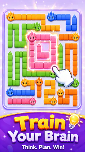 Snake Block Escape screenshot