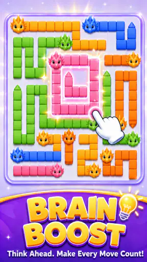 Snake Block Escape screenshot