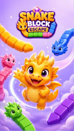 Snake Block Escape screenshot