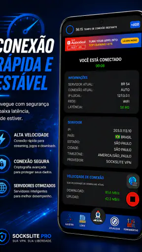 Sockslite Pro - VPN screenshot