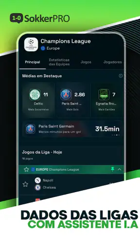 SokkerPRO: Jogos ao Vivo screenshot