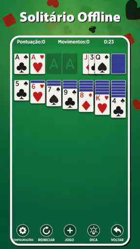 Solitário - Jogos Offline screenshot