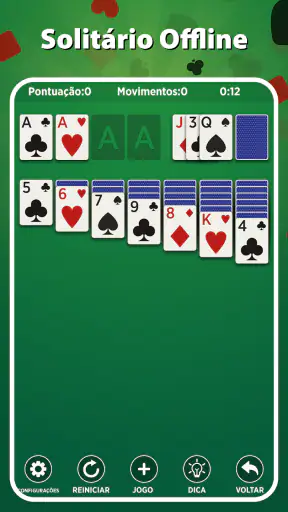 Solitário - Jogos Offline screenshot