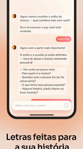Songria — Criador de Música IA screenshot