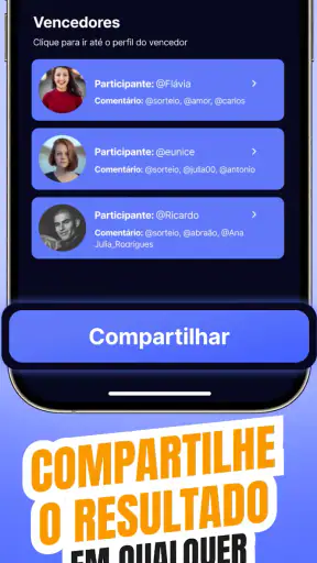 Sorteio de Comentários screenshot