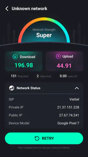Speed Test 5G, Wifi - SpeedZen screenshot
