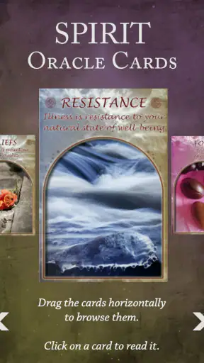 Spirit Oracle Cards screenshot