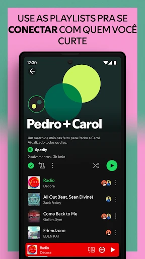 Spotify: música e podcasts screenshot