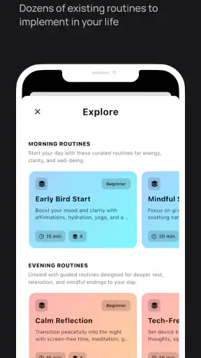 Stacked: Routine, Stack Habits screenshot