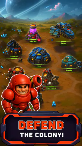Star Marines: War Invasion TD screenshot