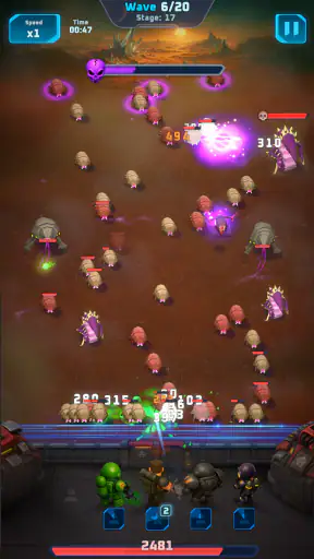 Star Marines: War Invasion TD screenshot