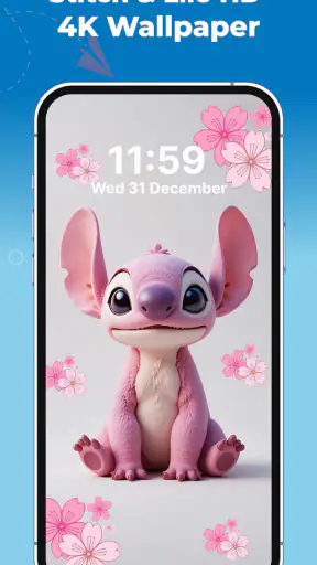 Stitch 4K Live Wallpaper Lilo screenshot