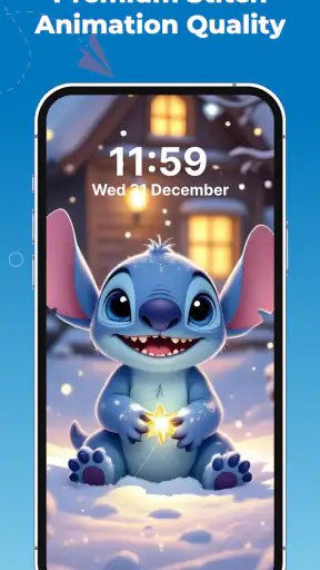 Stitch 4K Live Wallpaper Lilo screenshot
