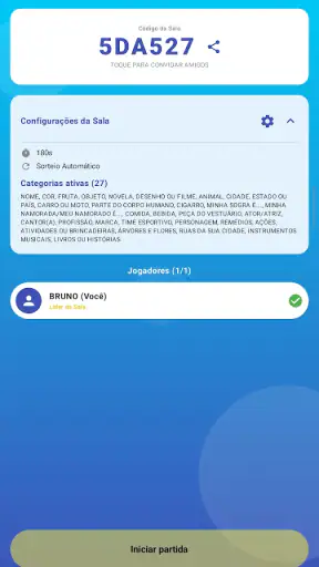 Stop - Adedonha Online screenshot