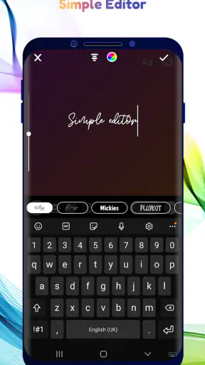 Story Fonts for Instagram screenshot