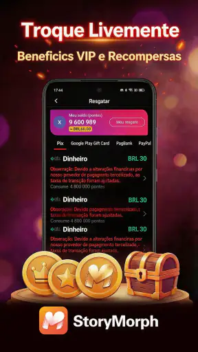 StoryMorph: Novelas em Dramas screenshot