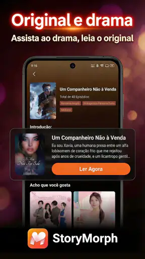 StoryMorph: Novelas em Dramas screenshot