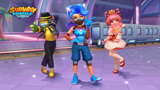 Subway Princess Runner screenshot