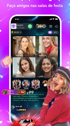 SUGO: Fiesta de Chat de Voz screenshot