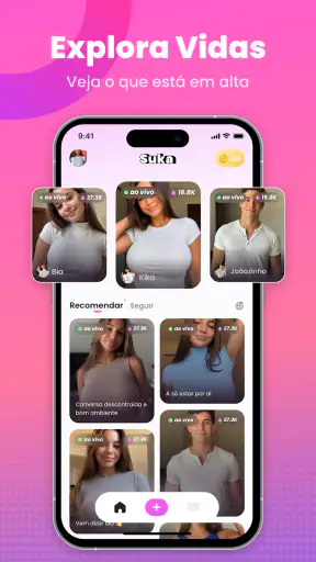 Suka - Live, Chat screenshot