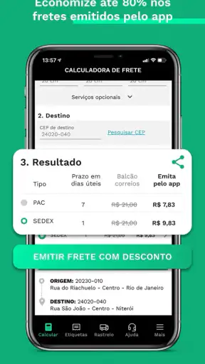 SuperFrete: Calcular Correios screenshot