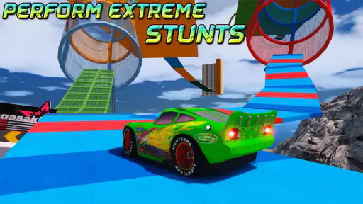 Superhero cars racing screenshot