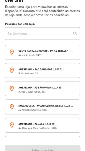 Supermercados Pague Menos screenshot